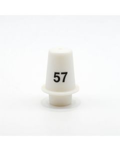 BS2775 Solid Neoprene Stoppers, No 17, 20 per Pack