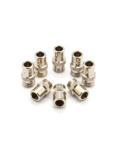 Stainless Steel and Acetal Centre-Hinge Spring Clip for Tubes up to 10mm