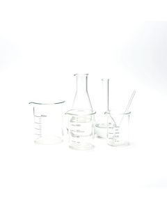 Graduated PP Tri-Corner Beakers, 100ml, 25 per Pack