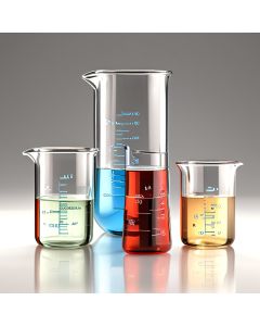 Beaker Low Form, 100ml, Borosilicate Glass, Pack of 10