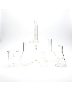 Pyrex Class B Distillation Receiver with Crow Pattern, 100ml