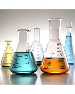 Erlenmeyer Flask narrow neck, 100ml, Simax Borosilicate glass, Pack of 10