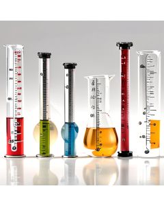 Glassco Measuring Cylinder, Class A, 10ml, Borosilicate glass, Pack of 2