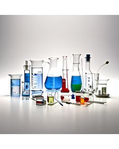Simax Calcium Chloride Tower 125ml, Borosilicate glass