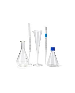 PP Conical Separating Funnel with PTFE Stopcock, 125ml