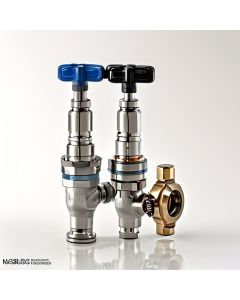 Simax Aspirator stopcock, Rotaflow, PTFE key, 24/29, Borosilicate glass