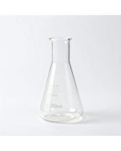 Duran Glass Erlenmeyer Flask with Narrow Neck, Graduated, 25ml