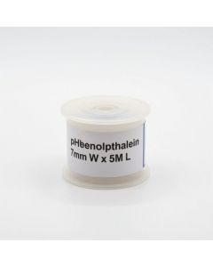 Whatman Phenolphthalein Test Paper Reel, 7mm Width x 5m Long, Pack of 1