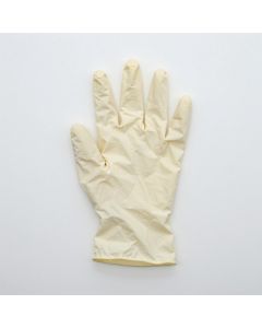 Disposable Powder-Free Non-Sterile Latex Gloves, Small, 100 per Pack