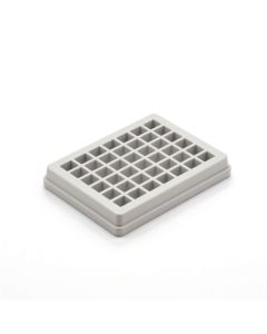 Tube Rack Compartment Divider, 16mm Tubes, 7X7 Grid, 50mm High Box
