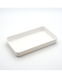 White Melamine Instrument Tray, 360 x 240 x 20mm (L x W x D)