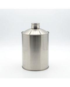 Type 1 HDPE Safety Can with Stainless Steel Fittings, Fixed Handle, 1.9L