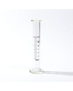 MBL Borosilicate Class B Graduated Measuring Cylinder with Spout and Glass Foot, 1000ml