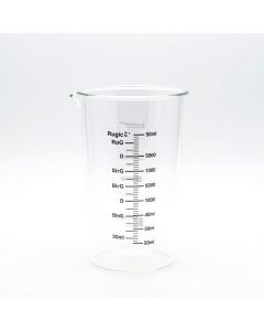 Rigid Clear Polypropylene (PP) Measuring Jug with Moulded Graduations, 1000ml