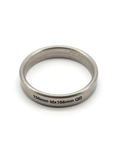Mild Steel Retort Ring with Plain Stem, 62mm Idx74mm OD