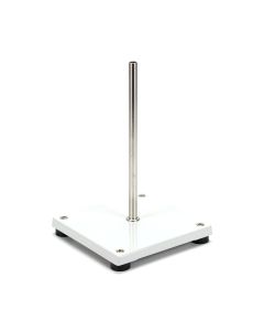 Blue Acrylic Retort Stand Base, Steel, 160x100mm, without Rod