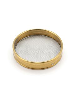 Brass Frame Test Sieve with Stainless Steel Mesh, 200mm Dia, 16.00mm