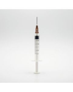 Laboratory Glass Barrel Syringe with Fixed Stainless Steel Needle, 12º 51mm, 5µl