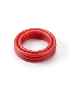 Heavy-Wall Natural Red Rubber Tubing, H5, 10 Metre Coil