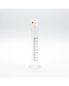E-Mil Class B Borosilicate Wide Neck Volumetric Flask, PE Stopper, 10/13, 2ml